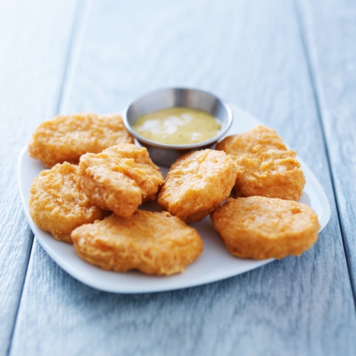 Chicken Nuggets with Honey Mustard Sauce